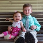 Sam 4 and Abby 14 months