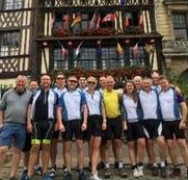 Intrepid Psigma team ride the Normandy coast from Cherbourg to Dieppe, France!!