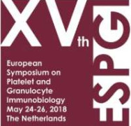 15th European Symposium on Platelet and Granulocyte Immunobiology – Ede, The Netherlands 24-26 May 2018